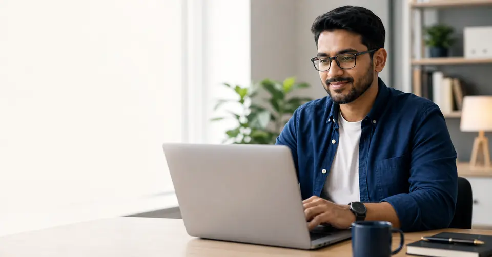 Professional attending live online certification training